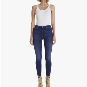 NWT Mother High Waisted Looker Ankle